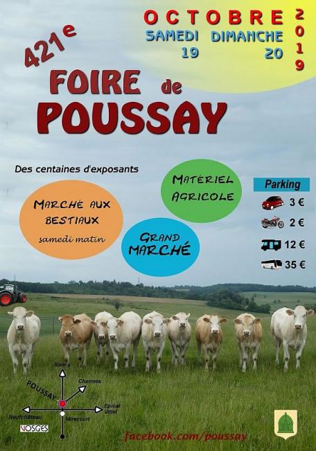Foire de Poussay